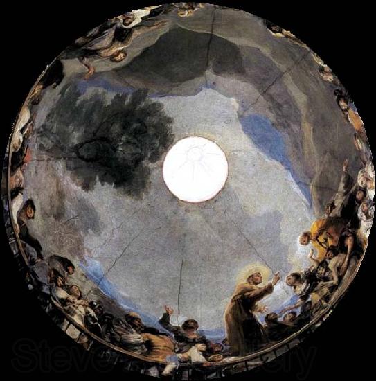 Francisco de goya y Lucientes The Miracle of St Anthony France oil painting art